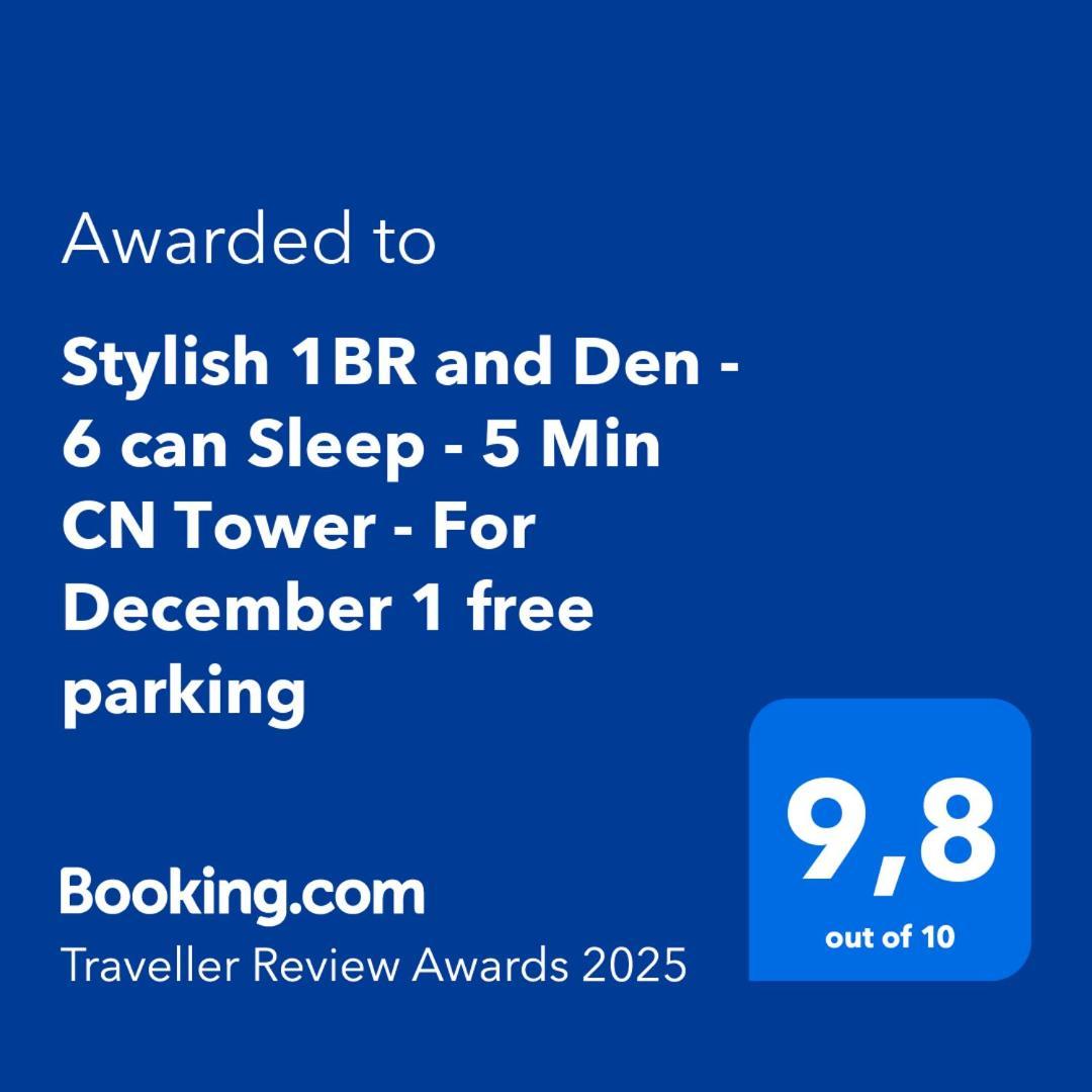 Downtown Toronto Condo, Free Indoor Parking With Amazing View Ngoại thất bức ảnh